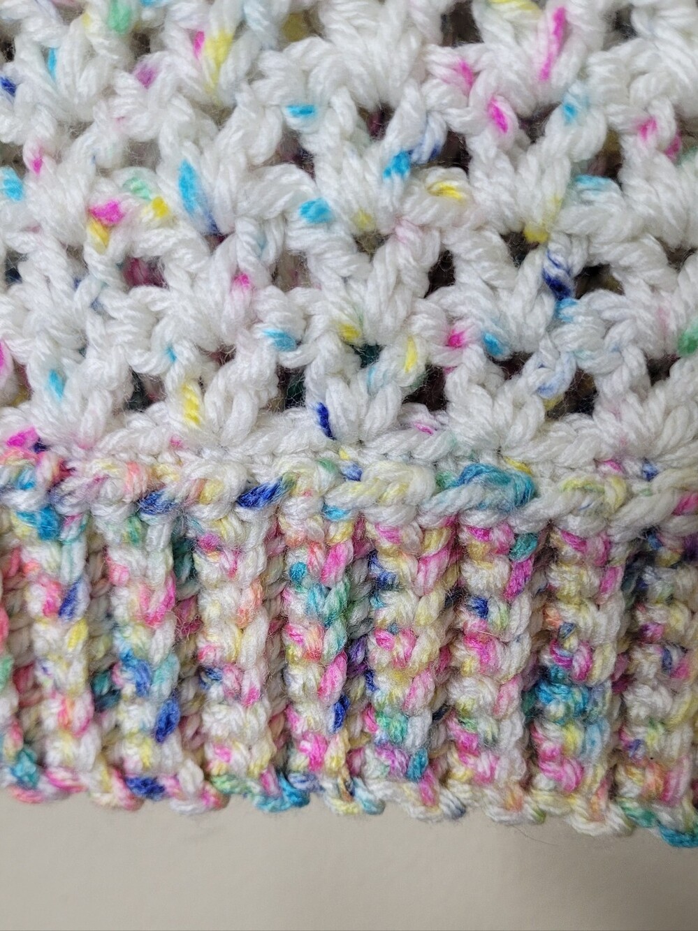 Girls Handmade Crochet Cardigan Sweater - Picture 8 of 8